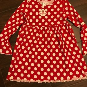 Ruffle Girl Red and White NWT dress
